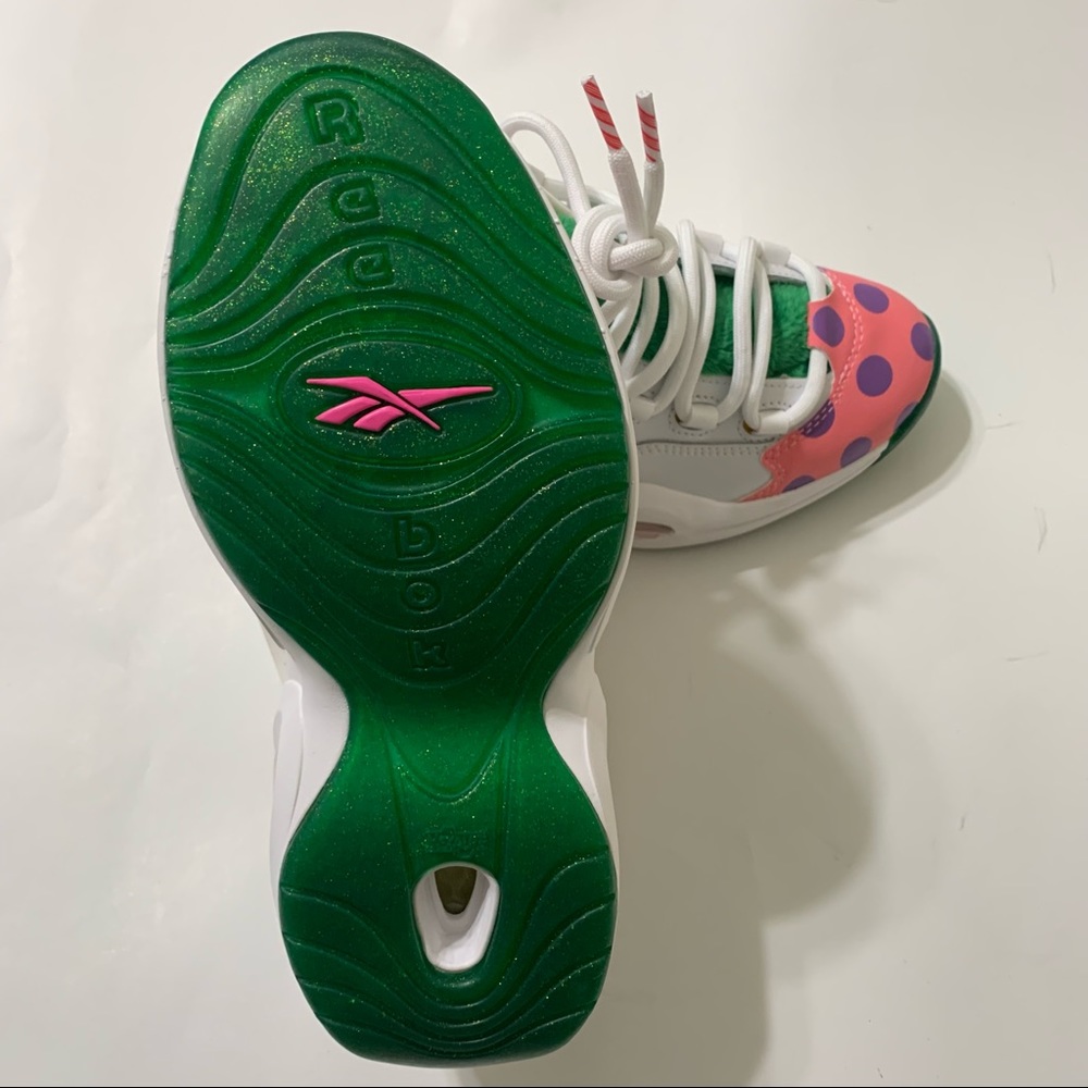 Reebok x Hasbro Classic Question Mid Iverson Candy Land GZ0082 (GS) Size 2 - Picture 5 of 8